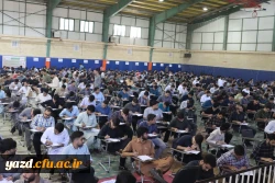 بازدید مسئولان دانشگاه فرهنگیان یزد از فرایند برگزاری امتحانات پردیس های استانی 7