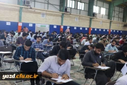 بازدید مسئولان دانشگاه فرهنگیان یزد از فرایند برگزاری امتحانات پردیس های استانی 9