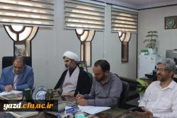 برگزاری جلسه ستاد اقامه نماز دانشگاه فرهنگیان یزد
 4