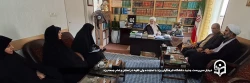 دیدار سرپرست جدید دانشگاه فرهنگیان یزد با نماینده ولی فقیه در استان و امام جمعه یزد
 2