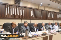 دومین جلسه هیأت مدیره بنیاد خیّرین حامی دانشگاه فرهنگیان یزد برگزار شد. 4