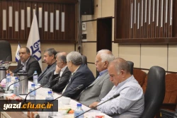 دومین جلسه هیأت مدیره بنیاد خیّرین حامی دانشگاه فرهنگیان یزد برگزار شد. 5