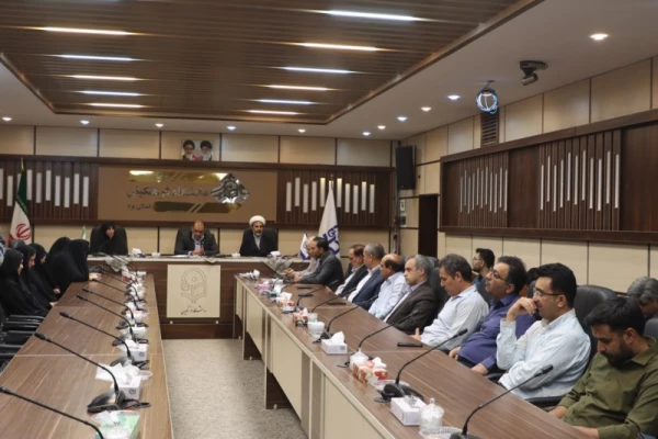 مراسم معارفه معاون آموزشی، پژوهشی و فرهنگی پردیس شهیدان پاک نژاد یزد  4