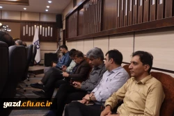 مراسم معارفه معاون آموزشی، پژوهشی و فرهنگی پردیس شهیدان پاک نژاد یزد  5