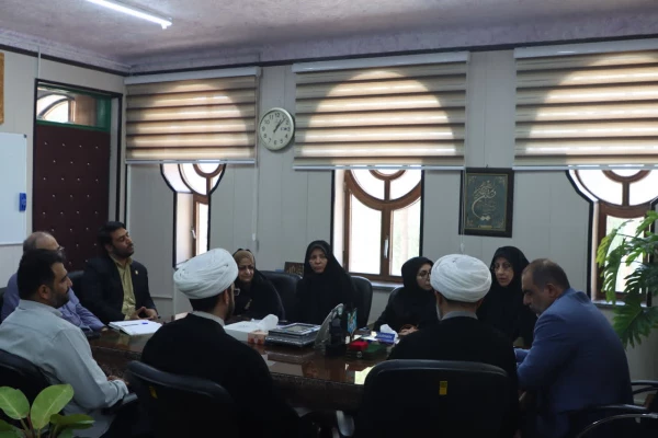 نشست اعضای دفتر بنیاد نهج البلاغه استان با سرپرست و مسئولان دانشگاه فرهنگیان یزد
 2
