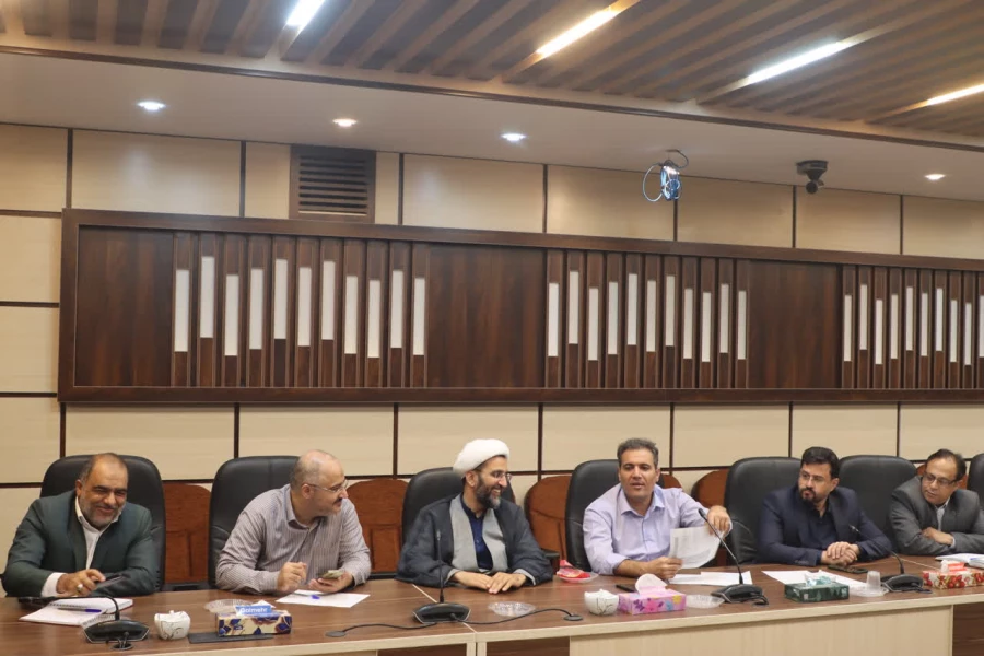 بیست و یکمین جلسه شورای پژوهشی و فناوری دانشگاه فرهنگیان استان یزد برگزار شد. 3