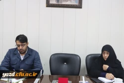 دیدار صمیمانه هیات رئیسه شورای اسلامی شهر یزد با سرپرست دانشگاه فرهنگیان یزد
 4