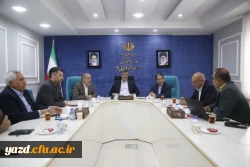 نشست هیأت امنای دانشگاه فرهنگیان استان با حضور استاندار یزد 7