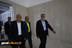 بازدید نماینده مردم یزد، اشکذر، زارچ و بخش ندوشن در مجلس شورای اسلامی به همراه مدیرکل آموزش و پرورش استان یزد از پردیس حضرت فاطمه الزهرا(س)  10