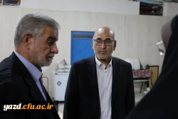 بازدید نماینده مردم یزد، اشکذر، زارچ و بخش ندوشن در مجلس شورای اسلامی به همراه مدیرکل آموزش و پرورش استان یزد از پردیس حضرت فاطمه الزهرا(س)  12