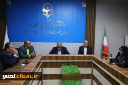 بازدید نماینده مردم یزد، اشکذر، زارچ و بخش ندوشن در مجلس شورای اسلامی به همراه مدیرکل آموزش و پرورش استان یزد از پردیس حضرت فاطمه الزهرا(س)  13