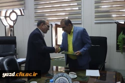 امضای تفاهم نامه همکاری بین دانشگاه فرهنگیان یزد و بنیاد فرهنگی حضرت مهدی موعود(عج)  3