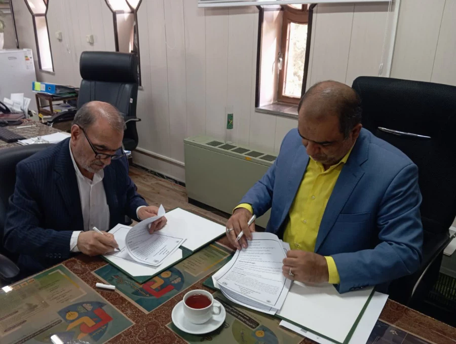 امضای تفاهم نامه همکاری بین دانشگاه فرهنگیان یزد و بنیاد فرهنگی حضرت مهدی موعود(عج)  5