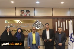 مراسم تکریم و معارفه رییس اداره طرح، برنامه و بودجه و امور مالی دانشگاه فرهنگیان استان یزد 9