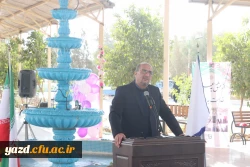 افتتاح طرح توسعه و گسترش سلف دانشجویی پردیس خواهران دانشگاه فرهنگیان یزد  5