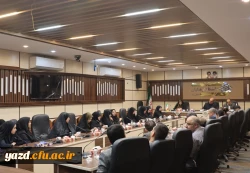 افتتاح طرح توسعه و گسترش سلف دانشجویی پردیس خواهران دانشگاه فرهنگیان یزد  9