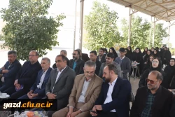 افتتاح طرح توسعه و گسترش سلف دانشجویی پردیس خواهران دانشگاه فرهنگیان یزد  11