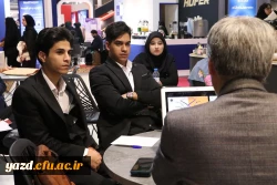 حضور دانشگاه فرهنگیان استان یزد در یازدهمین نمایشگاه پژوهش، فناوری و نوآوری استان یزد(فن بازار) 4